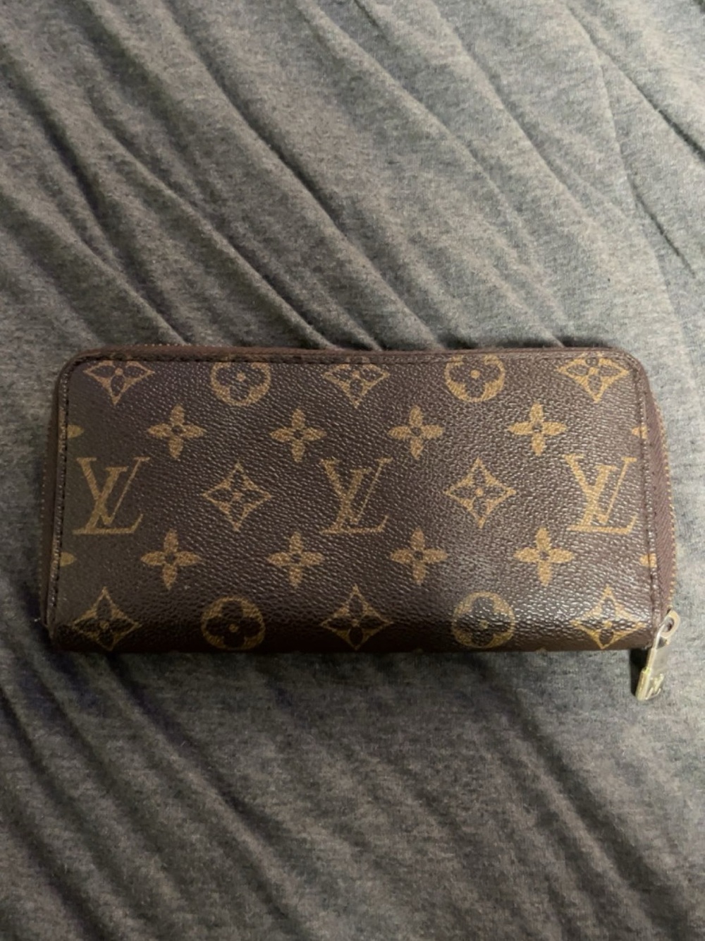 Louis Vuitton Monogram discontinued Zippy Wallet - Brown/Gold